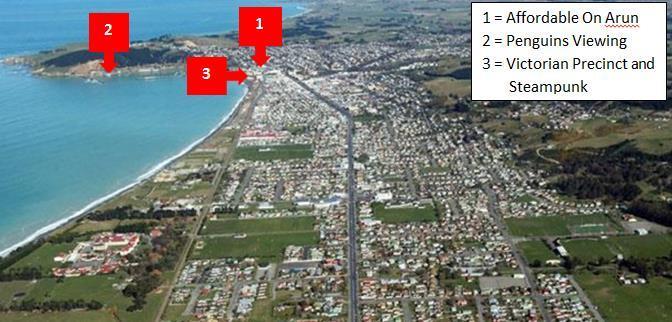 Affordable On Arun Lägenhet Oamaru Exteriör bild