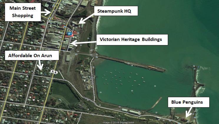 Affordable On Arun Lägenhet Oamaru Exteriör bild